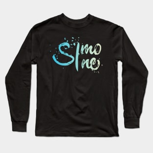 Simone Logo BoraBora Long Sleeve T-Shirt